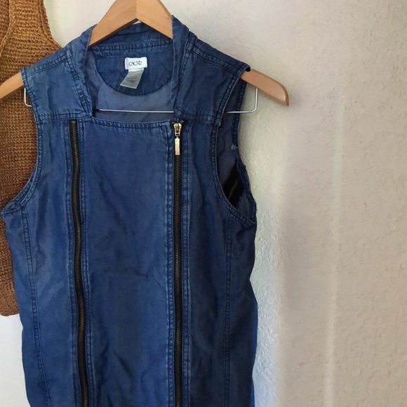 Y2K Cache Zipper Vest - Picture 3 of 12